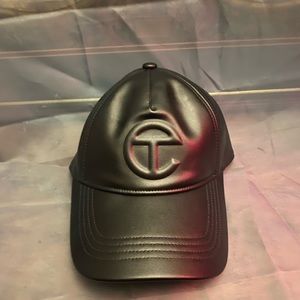 Telfar Leather Hat NWT never worn